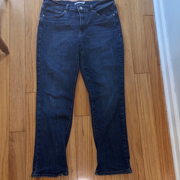 Levi's Blue Denim Women's Classic Straight Leg Jeans size 10 - Picture 1 of 10